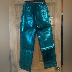 Metallic Pants